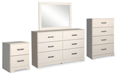 Best Deals Furniture - Ashley Furniture - Stelsie Dresser, Mirror, Chest and Nightstand - Dresser, Mirror, Chest and Nightstand - B2588B15