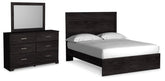 Best Deals Furniture - Ashley Furniture - Belachime Queen Panel Bed, Dresser and Mirror - Queen Panel Bed, Dresser and Mirror - B2589B3