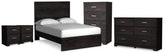 Best Deals Furniture - Ashley Furniture - Belachime Full Panel Bed, Dresser, Chest and 2 Nightstands - Full Panel Bed, Dresser, Chest and 2 Nightstands - B2589B19