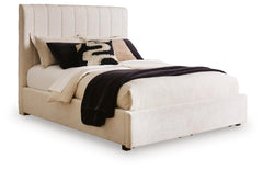 Shoralli Queen Upholstered Storage Bed
