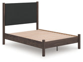 Best Deals Furniture - Ashley Furniture - Pamytta Full Upholstered Panel Platform Bed - Full Upholstered Panel Platform Bed - PCB2614B10
