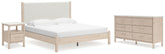 Best Deals Furniture - Ashley Furniture - Cadmori King Upholstered Panel Bed, Dresser and Nightstand - King Upholstered Panel Bed, Dresser and Nightstand - B2615B11