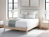 Best Deals Furniture - Ashley Furniture - Cadmori Queen Upholstered Panel Bed - Queen Upholstered Panel Bed - B2615B4