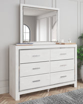 Best Deals Furniture - Ashley Furniture - Altyra Dresser and Mirror - Dresser and Mirror - B2640B1