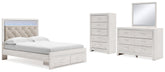 Best Deals Furniture - Ashley Furniture - Altyra Queen Panel Storage Bed, Dresser, Mirror and Chest - Queen Panel Storage Bed, Dresser, Mirror and Chest - B2640B52