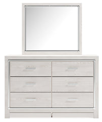 Altyra Queen Bookcase Storage Bed, Dresser and Mirror