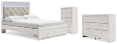Best Deals Furniture - Ashley Furniture - Altyra Queen Storage Bed, Dresser and Chest - Queen Storage Bed, Dresser and Chest - B2640B64