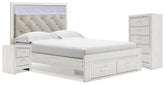 Best Deals Furniture - Ashley Furniture - Altyra Queen Storage Bed, Chest and Nightstand - Queen Storage Bed, Chest and Nightstand - B2640B65