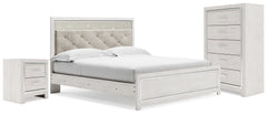 Best Deals Furniture - Ashley Furniture - Altyra King Panel Bed, Chest and 2 Nightstands - King Panel Bed, Chest and 2 Nightstands - B2640B61