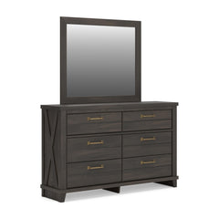 Vonitta Bay Dresser and Mirror