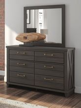 Best Deals Furniture - Ashley Furniture - Vonitta Bay Dresser and Mirror - Dresser and Mirror - PCB2648B1