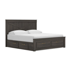 Vonitta Bay King Panel Storage Bed
