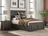 Best Deals Furniture - Ashley Furniture - Vonitta Bay Full Panel Storage Bed - Full Panel Storage Bed - PCB2648B21