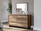 Best Deals Furniture - Ashley Furniture - Chirason Dresser and Mirror - Dresser and Mirror - PCB3367B1