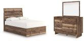 Best Deals Furniture - Ashley Furniture - Chirason Full Panel Platform Bed, Dresser and Mirror - Full Panel Platform Bed, Dresser and Mirror - PCB3367B26
