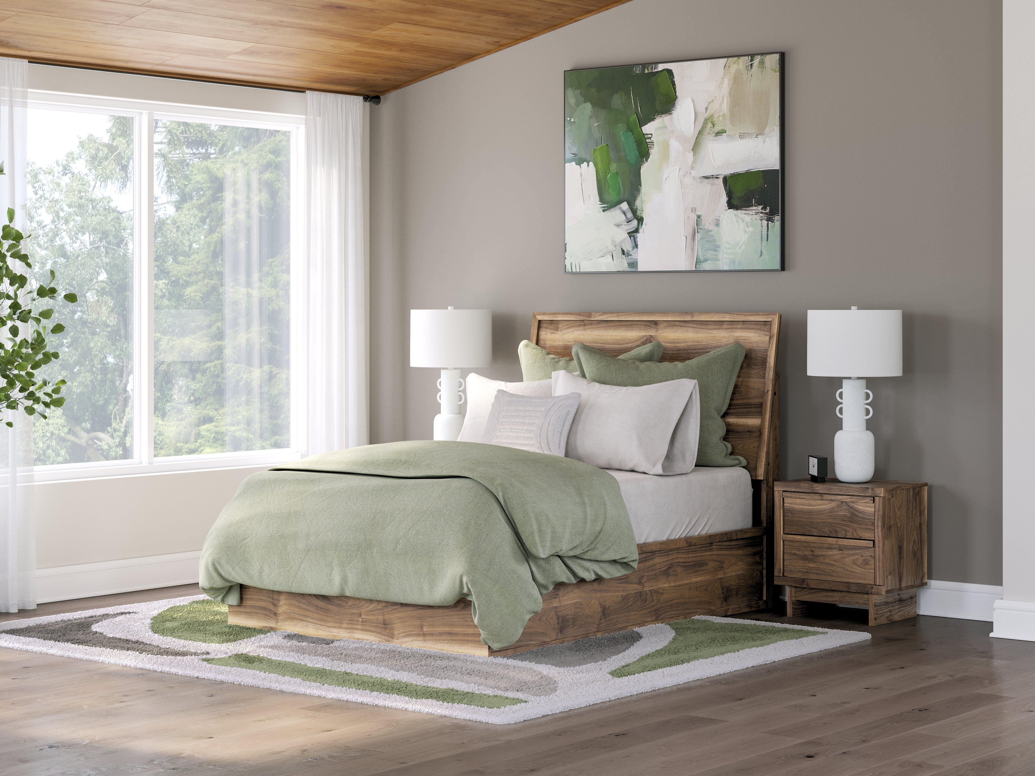 Best Deals Furniture - Ashley Furniture - Chirason Full Panel Bed - Full Panel Bed - PCB3367B22