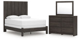 Best Deals Furniture - Ashley Furniture - Fraluna Queen Panel Bed, Dresser and Mirror - Queen Panel Bed, Dresser and Mirror - PCB3370B3