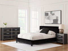 Best Deals Furniture - Ashley Furniture - Zuraleus Queen Upholstered Bed, Dresser and Nightstand - Queen Upholstered Bed, Dresser and Nightstand - PCB3380B15