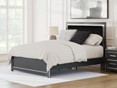 Best Deals Furniture - Ashley Furniture - Zuraleus Queen Upholstered Panel Platform Bed - Queen Upholstered Platform Bed - PCB3380B2