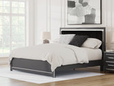Best Deals Furniture - Ashley Furniture - Zuraleus King Upholstered Panel Platform Bed - King Upholstered Platform Bed - PCB3380B10