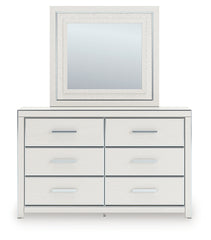 Zuraleus Queen Upholstered Bed, Dresser and Mirror