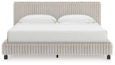 Best Deals Furniture - Ashley Furniture - Zuraleus California King Upholstered Bed - California King Upholstered Bed - PCB3381B14