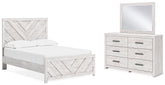 Best Deals Furniture - Ashley Furniture - Cayboni Full Panel Bed, Dresser and Mirror - Full Panel Bed, Dresser and Mirror - B3788B3