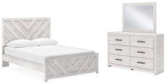 Best Deals Furniture - Ashley Furniture - Cayboni Queen Panel Bed, Dresser and Mirror - Queen Panel Bed, Dresser and Mirror - B3788B5