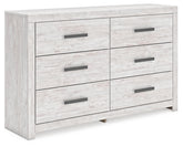 Best Deals Furniture - Ashley Furniture - Cayboni Dresser - Six Drawer Dresser / Whitewash - B3788-31