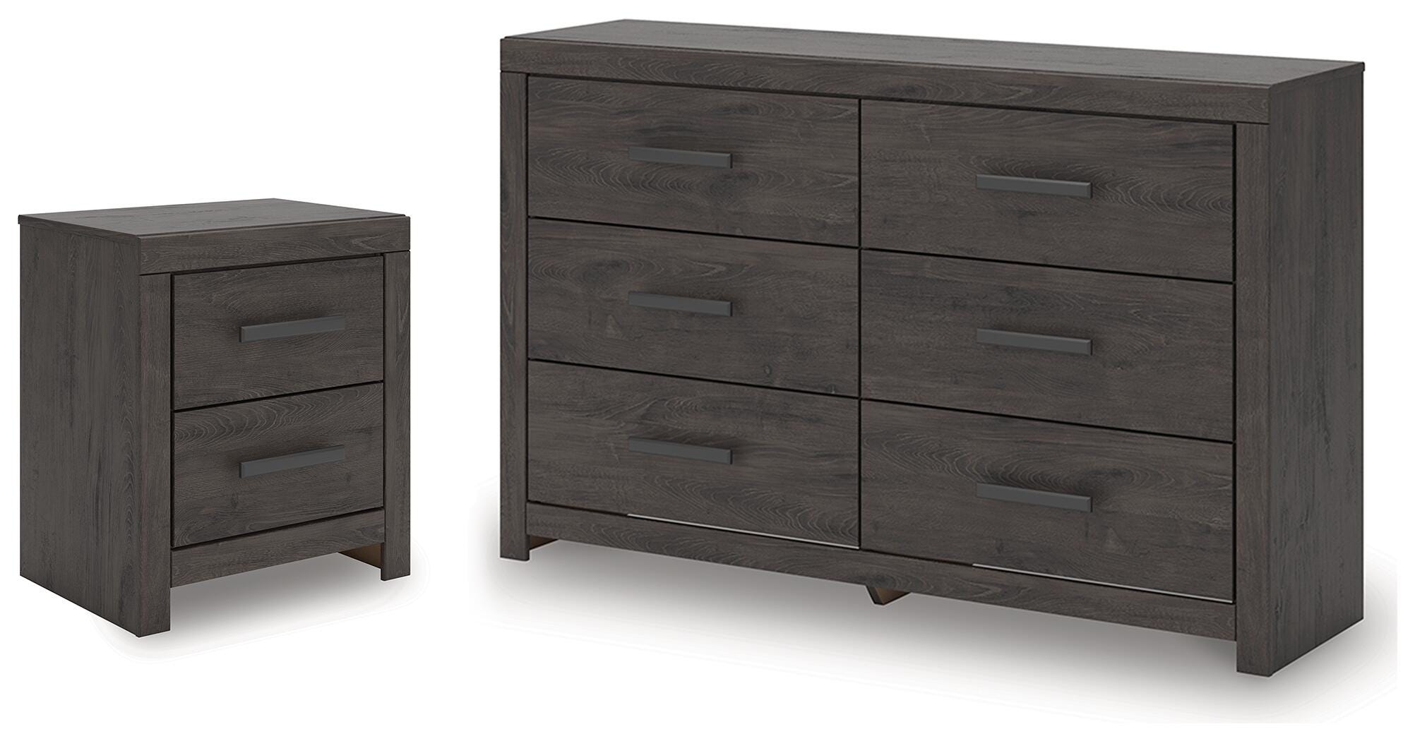 Best Deals Furniture - Ashley Furniture - Prendonea Dresser and Nightstand - Dresser and Nightstand - B3789B15