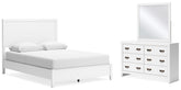 Best Deals Furniture - Ashley Furniture - Binterglen Queen Panel Bed, Dresser and Mirror - Queen Panel Bed, Dresser and Mirror - B427B7