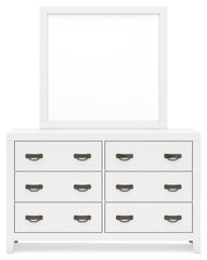 Binterglen Queen Panel Bed, Dresser, Mirror and Nightstand