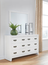 Best Deals Furniture - Ashley Furniture - Binterglen Dresser and Mirror - Dresser and Mirror - B427B1