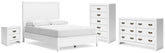 Best Deals Furniture - Ashley Furniture - Binterglen Full Panel Bed, Dresser, Chest and Nightstand - Full Panel Bed, Dresser, Chest and Nightstand - B427B17
