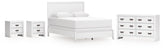 Best Deals Furniture - Ashley Furniture - Binterglen Queen Panel Bed, Dresser and 2 Nightstands - Queen Panel Bed, Dresser and 2 Nightstands - B427B15