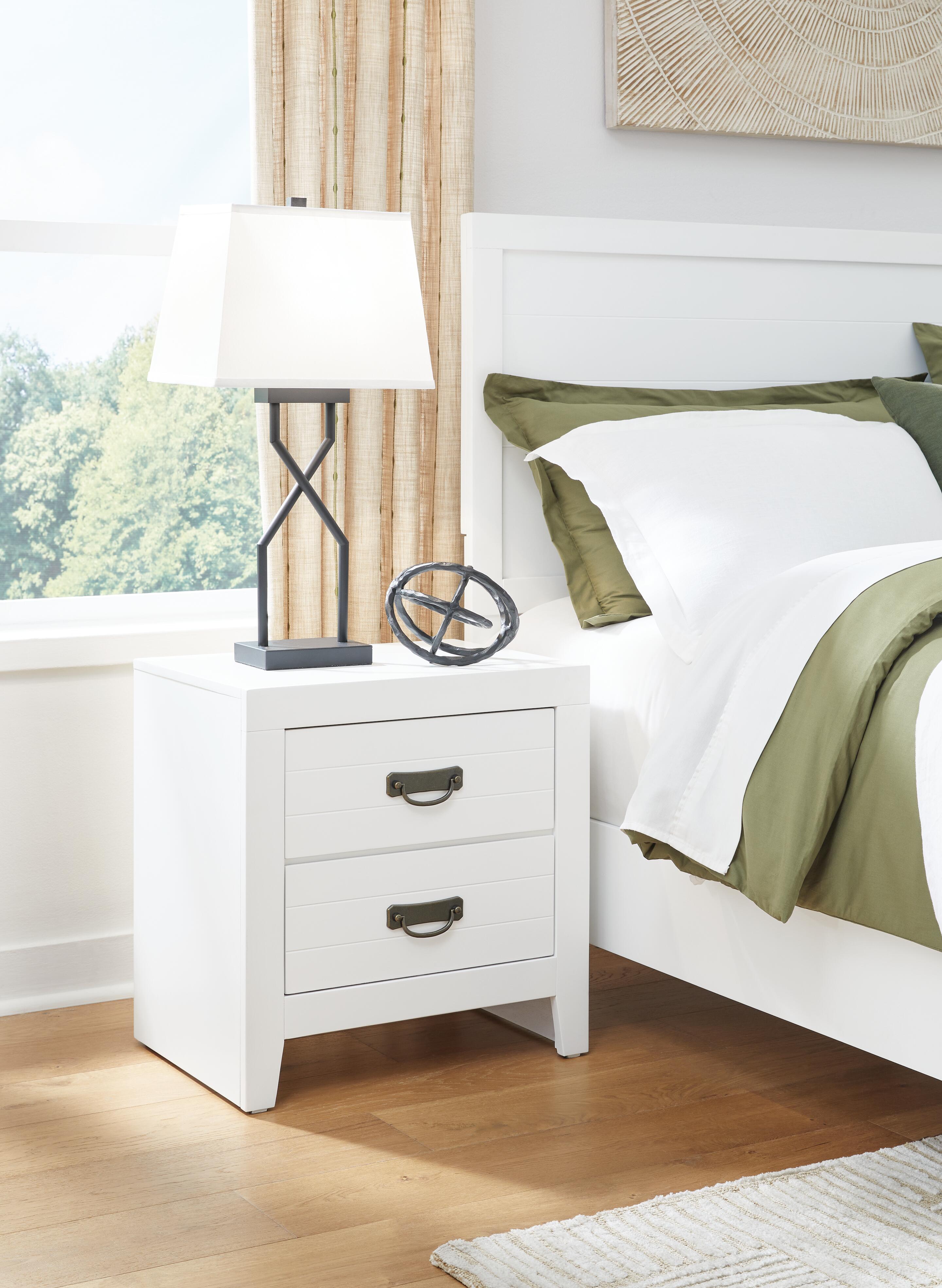 Best Deals Furniture - Ashley Furniture - Binterglen Nightstand - Two Drawer Night Stand - B427-92