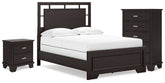 Best Deals Furniture - Ashley Furniture - Covetown Full Panel Bed, Chest and Nightstand - Full Panel Bed, Chest and Nightstand - B441B16