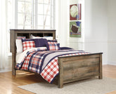 Best Deals Furniture - Ashley Furniture - Trinell Full Bookcase Panel Bed - Full Bookcase Panel Bed - B446B87
