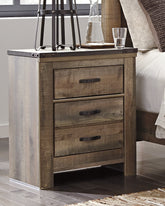 Best Deals Furniture - Ashley Furniture - Trinell Nightstand - Two Drawer Night Stand - B446-92