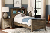 Best Deals Furniture - Ashley Furniture - Trinell Twin Bookcase Bed - Twin Bookcase Bed - B446B21