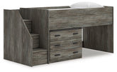 Best Deals Furniture - Ashley Furniture - Frandern Twin Loft Bed with Drawer Storage - Twin Loft Bed with Drawer Storage - B4480B15