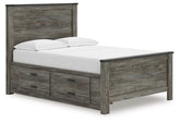 Best Deals Furniture - Ashley Furniture - Frandern Full Panel Bed with Storage - Full Panel Bed with Storage - B4480B24