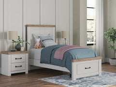 Best Deals Furniture - Ashley Furniture - Savonport Twin Panel Storage Bed - Twin Panel Storage Bed - B4615B5