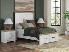 Best Deals Furniture - Ashley Furniture - Savonport Full Panel Storage Bed - Full Panel Storage Bed - B4615B6