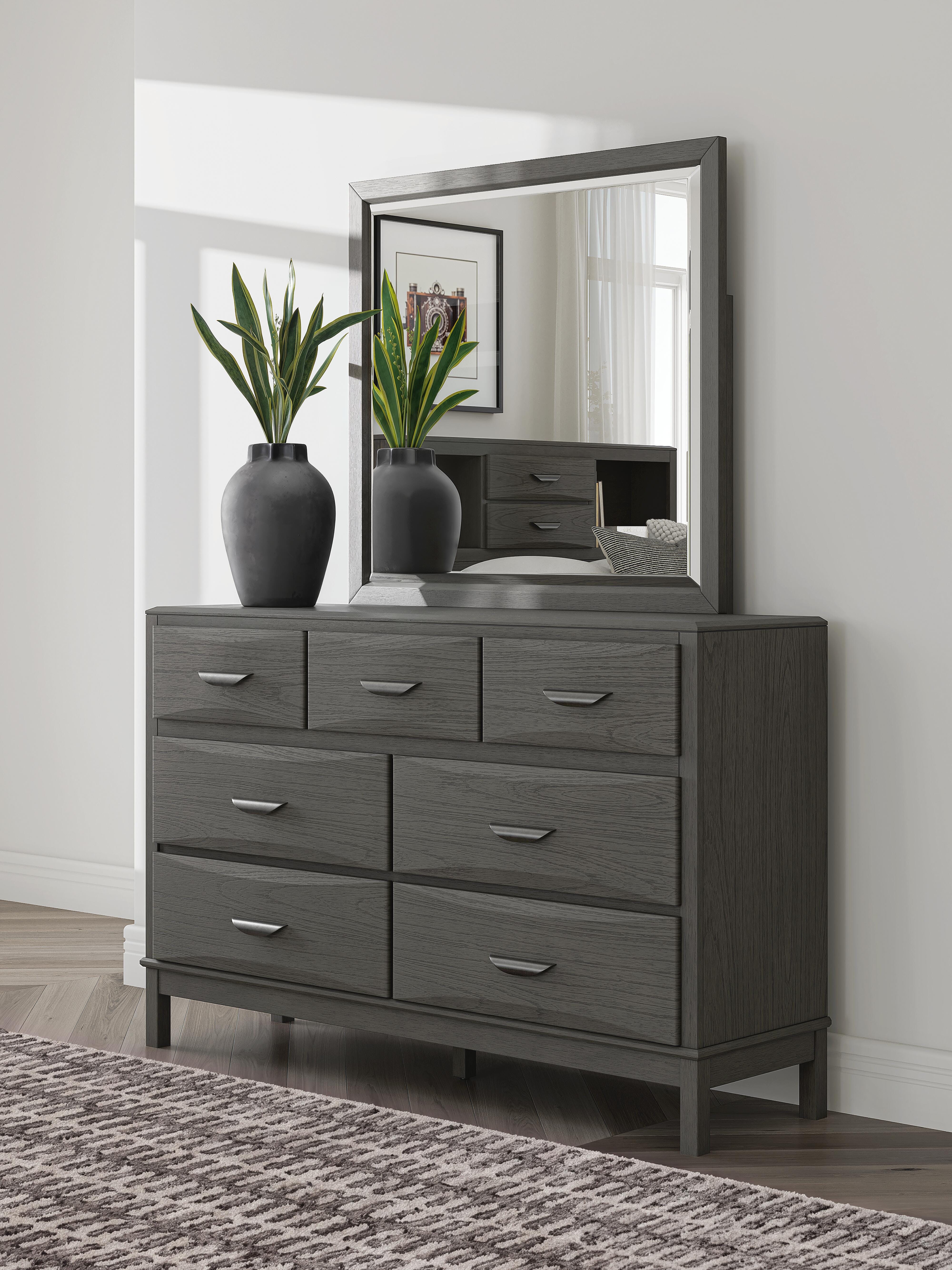 Best Deals Furniture - Ashley Furniture - Mazing Dresser and Mirror - Dresser and Mirror - PCB478B1