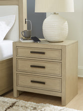 Best Deals Furniture - Ashley Furniture - Calmoro Nightstand - Three Drawer Night Stand - B602-93