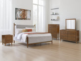 Best Deals Furniture - Ashley Furniture - Lyncott Queen Upholstered Panel Bed - Queen Upholstered Panel Bed - B615B2