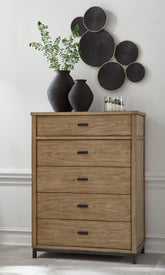 Best Deals Furniture - Ashley Furniture - Tomtyn Chest of Drawers - Five Drawer Chest - B622-46