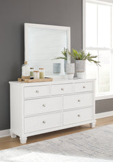 Best Deals Furniture - Ashley Furniture - Fortman Dresser and Mirror - Dresser and Mirror - B680B1