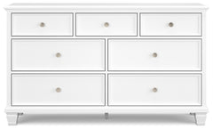 Fortman King Panel Bed, Dresser and 2 Nightstands